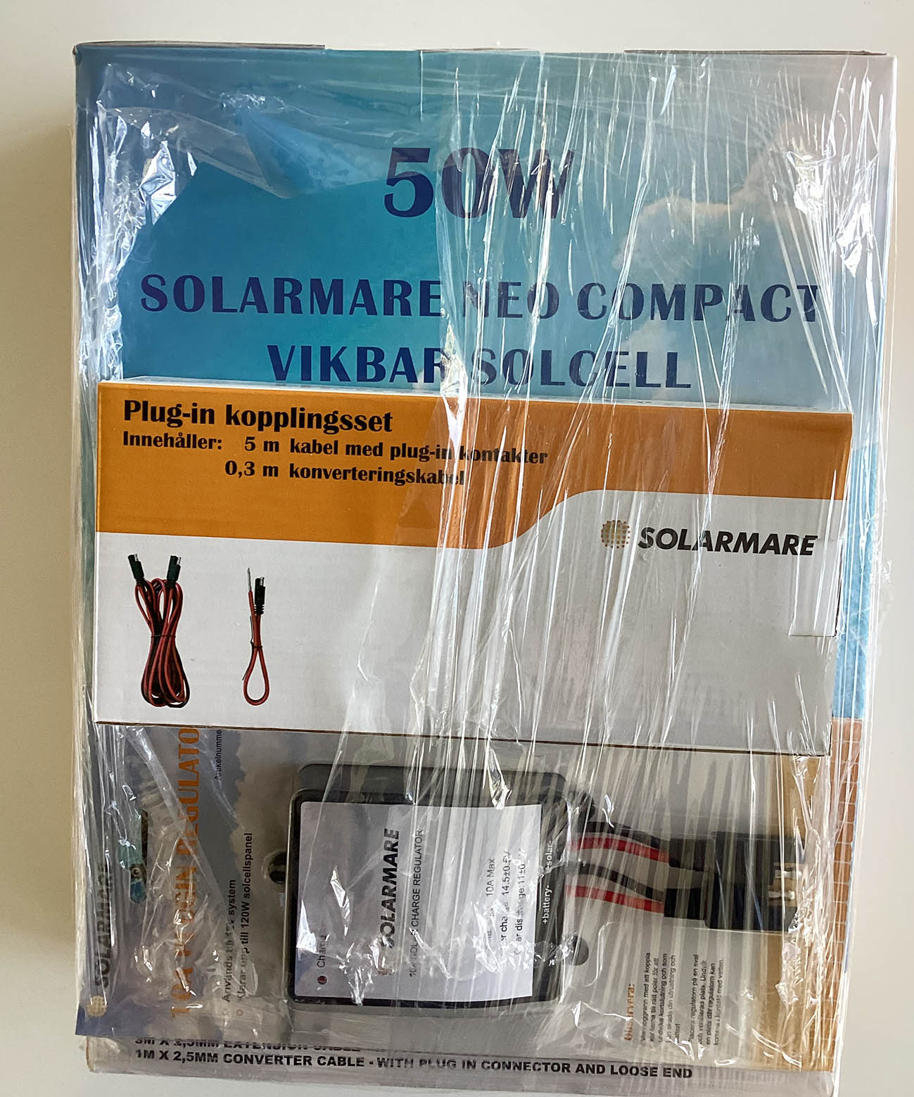 Komplett solcellsutrustning