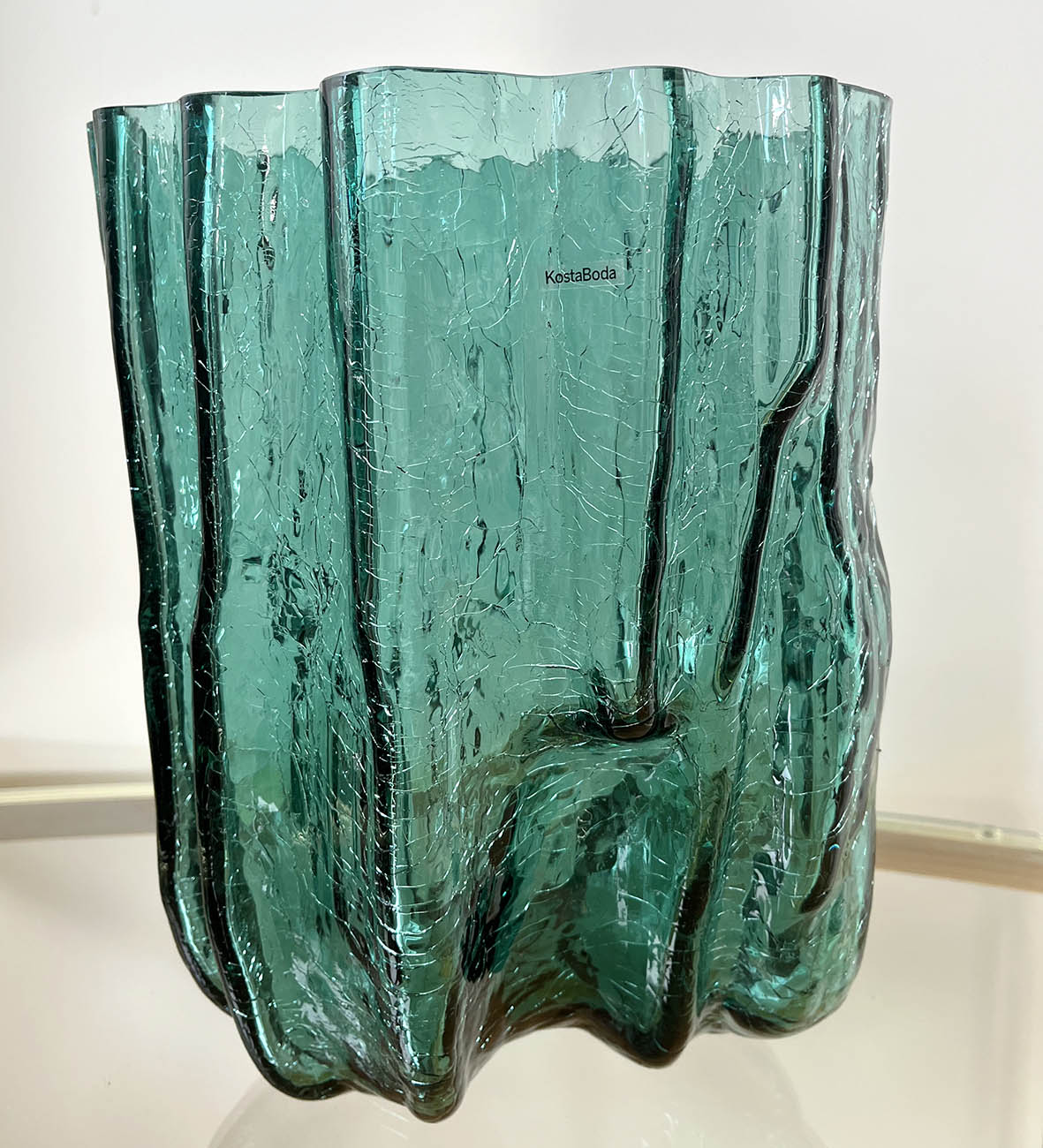 Crackle Vase 27 cm av designern Åsa Jungnelius.